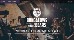 Desktop Screenshot of bungalowsandbears.com